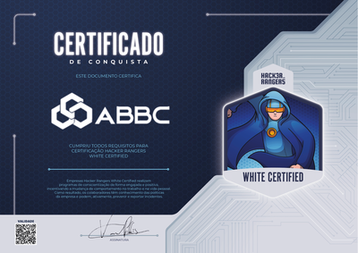 ABBC Associação Brasileira de Bancos - Hacker Rangers White Certified