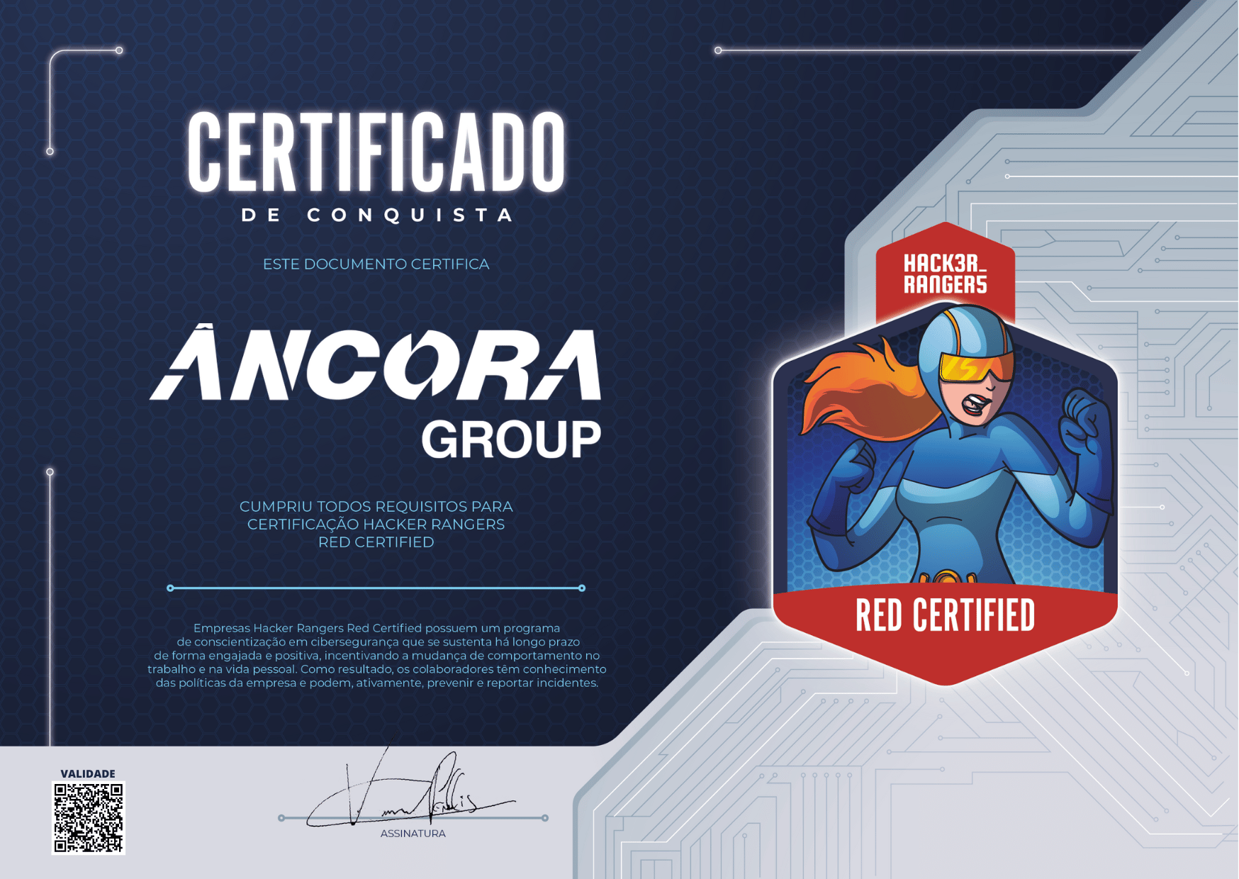 Âncora - Hacker Rangers Red Certified