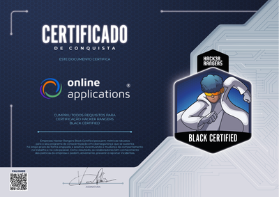 OnlineApp - Hacker Rangers Black Certified