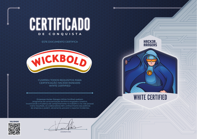 Wickbold - Hacker Rangers White Certified